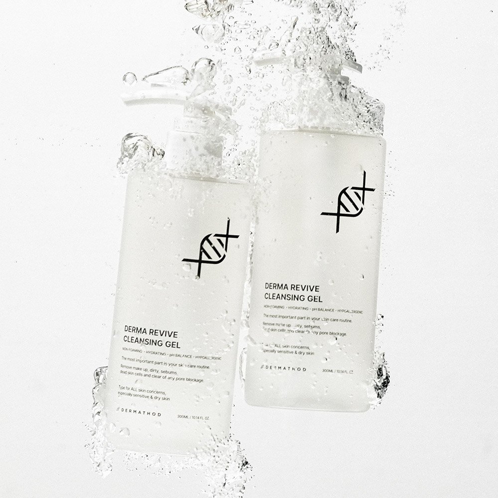 DERMATHOD Derma Revive Cleansing Gel sanfter Gesichtsreiniger für alle Hauttypen