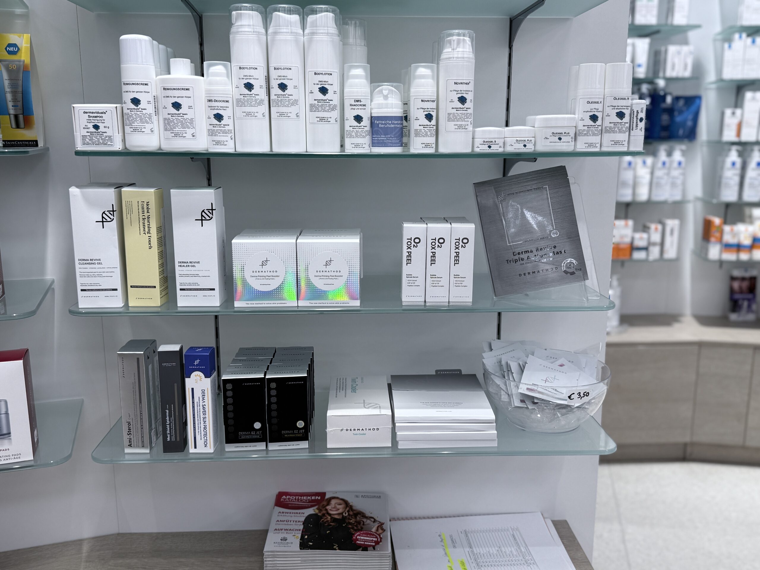 Kosmetik Beratung Apotheke St. Pölten Dermathod Produkte